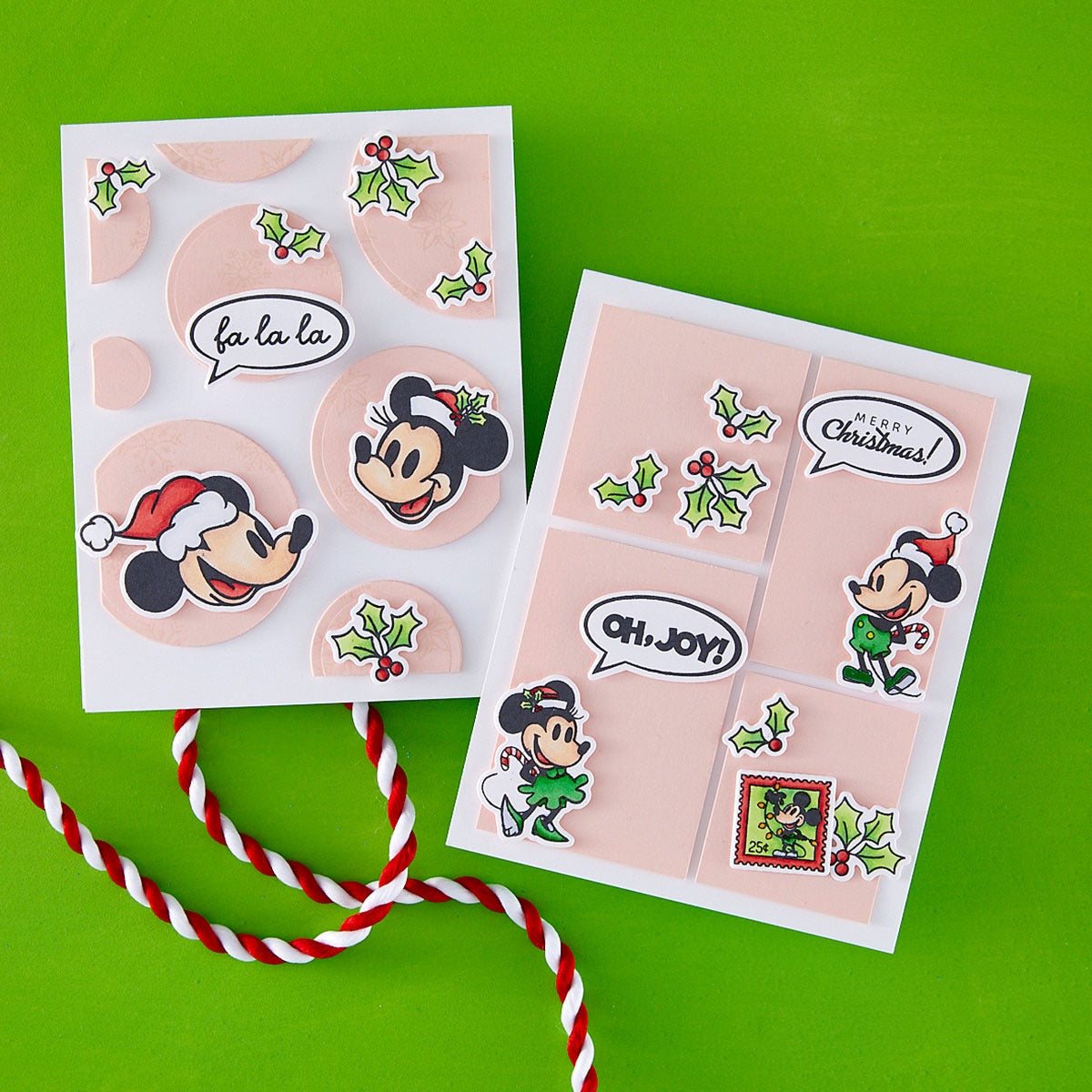 Simple Stories Say Cheese Classic Mouse Christmas Stamp Set