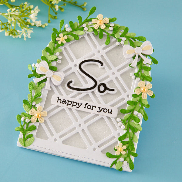 Garden Planter Etched Dies by Lisa Horton