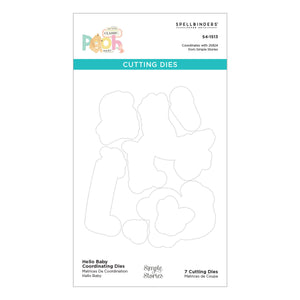 Hello Baby Stamp & Die Bundle with Simple Stories