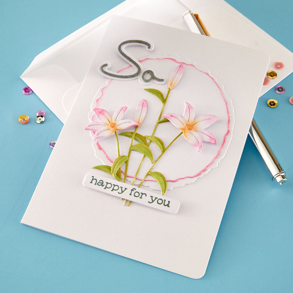 Stargazers Etched Dies by Lisa Horton