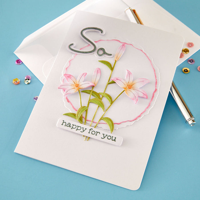 Stargazers Etched Dies by Lisa Horton