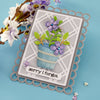 Garden Planter Etched Dies by Lisa Horton