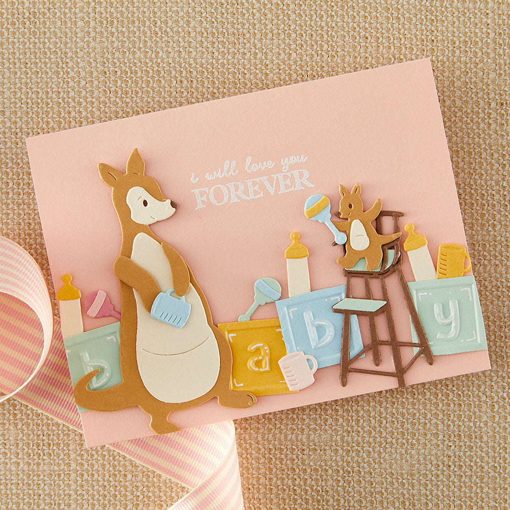 Kanga & Roo Characters Etched Dies with Simple Stories