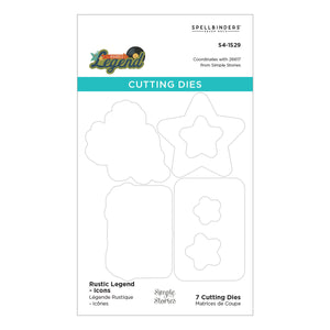 Rustic Legend Icons Stamp & Die Bundle with Simple Stories
