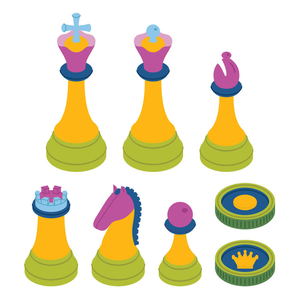 Chess & Checkers Etched Dies