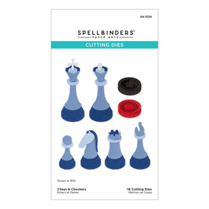Chess & Checkers Etched Dies