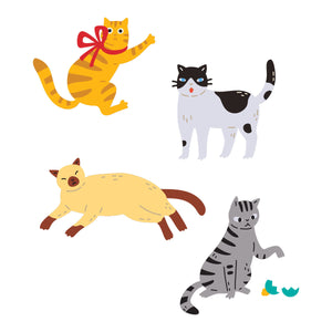 Christmas Cats Etched Dies by Yana Smakula