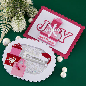 Snowflake Joy Stamp & Die Set by Lisa Horton