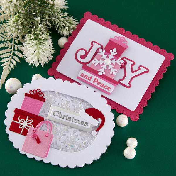 Snowflake Joy Stamp & Die Set by Lisa Horton