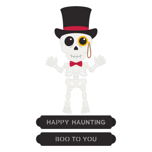 Exclusive Sir Skeleton Etched Dies by Simon Hurley