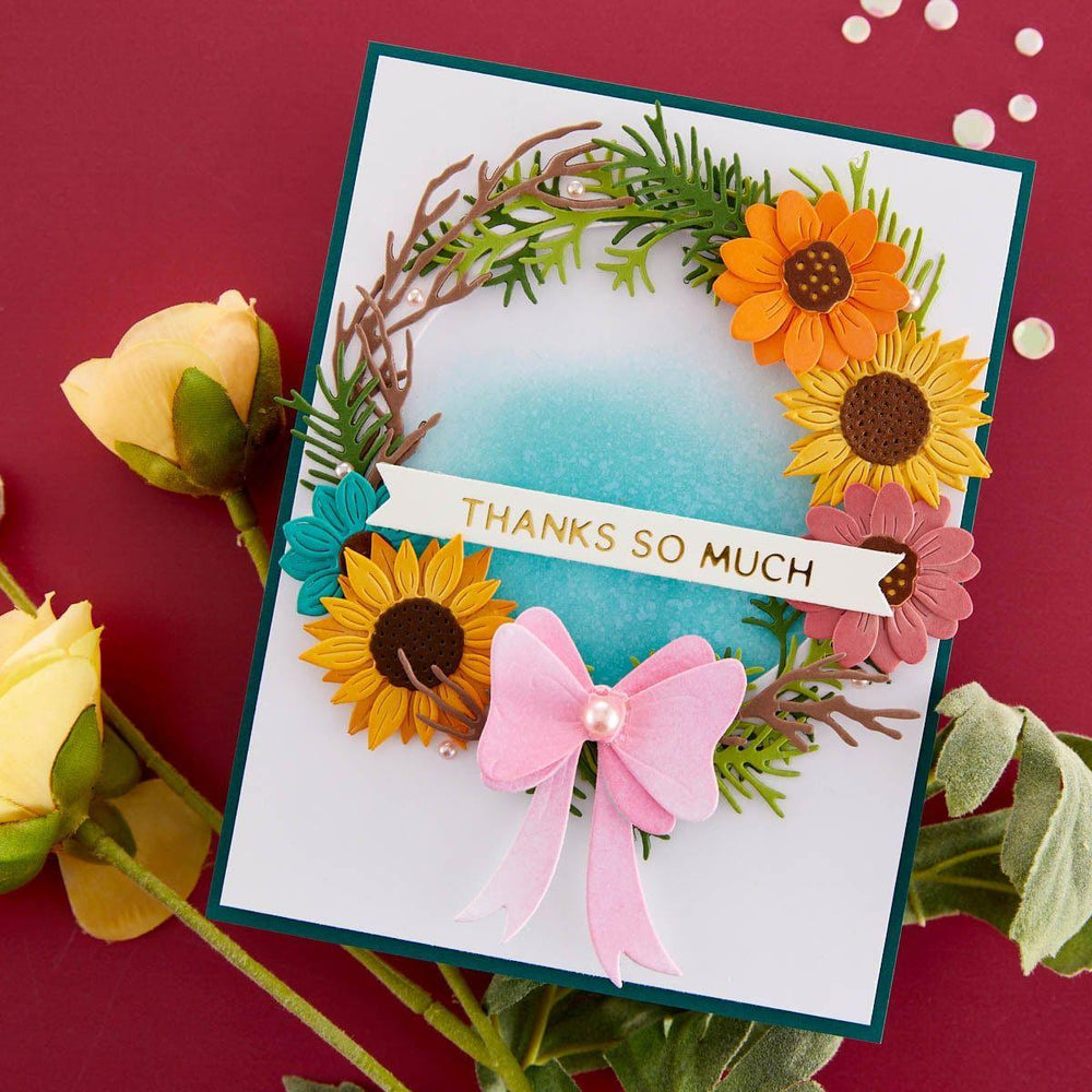 Build-A-Wreath Etched Dies by Suzanne Hue