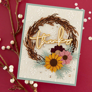 Build-A-Wreath Etched Dies by Suzanne Hue