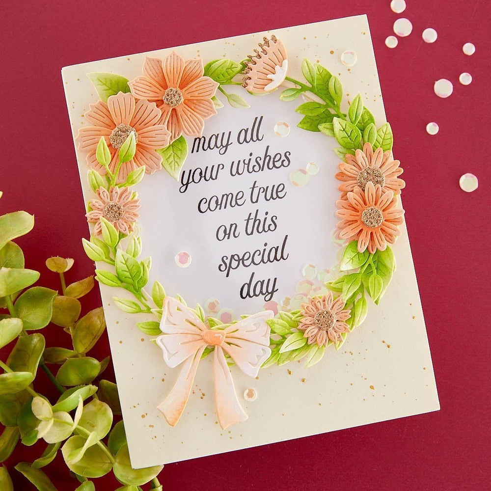 Garden Wreath Add-Ons Etched Dies by Suzanne Hue