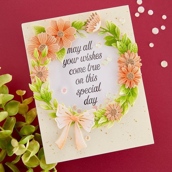 Garden Wreath Add-Ons Etched Dies by Suzanne Hue