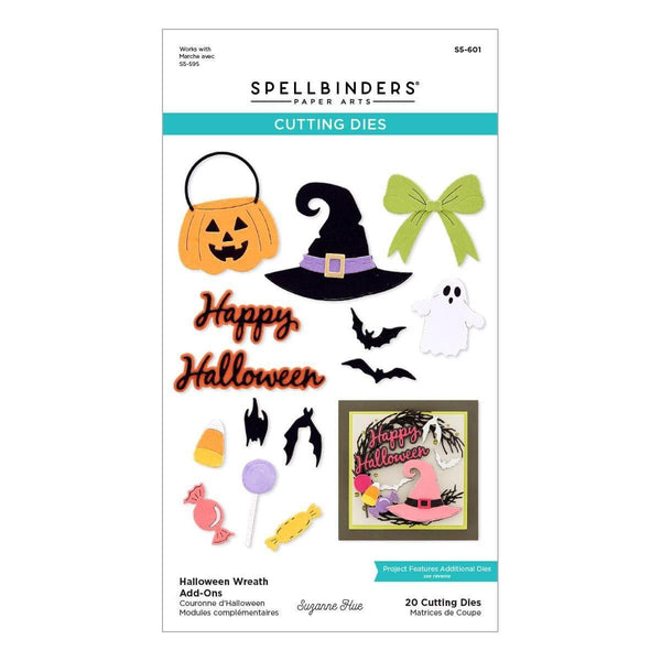 Halloween Wreath Add-Ons Etched Dies by Suzanne Hue