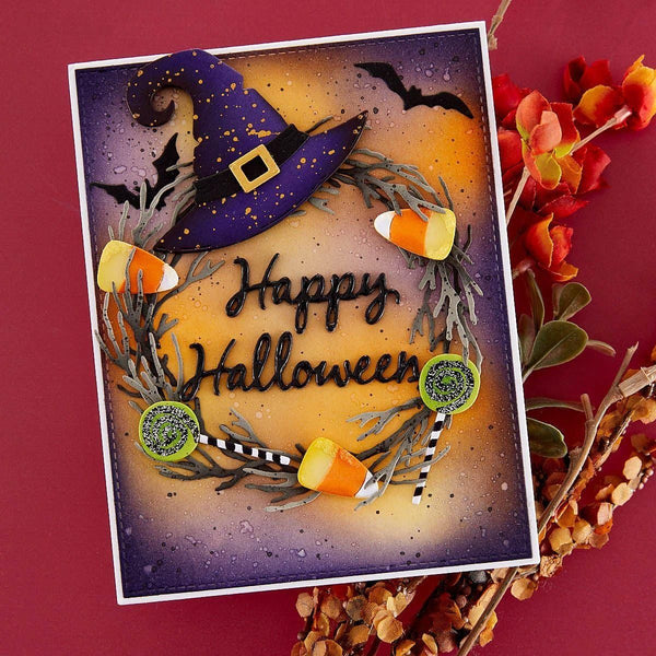 Halloween Wreath Add-Ons Etched Dies by Suzanne Hue