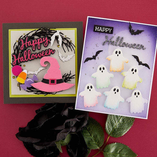 Halloween Wreath Add-Ons Etched Dies by Suzanne Hue