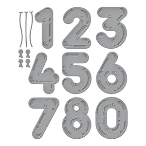 Birthday Balloons Etched Dies