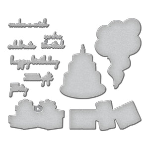 Birthday Party Stamp & Die Bundle by Simon Hurley
