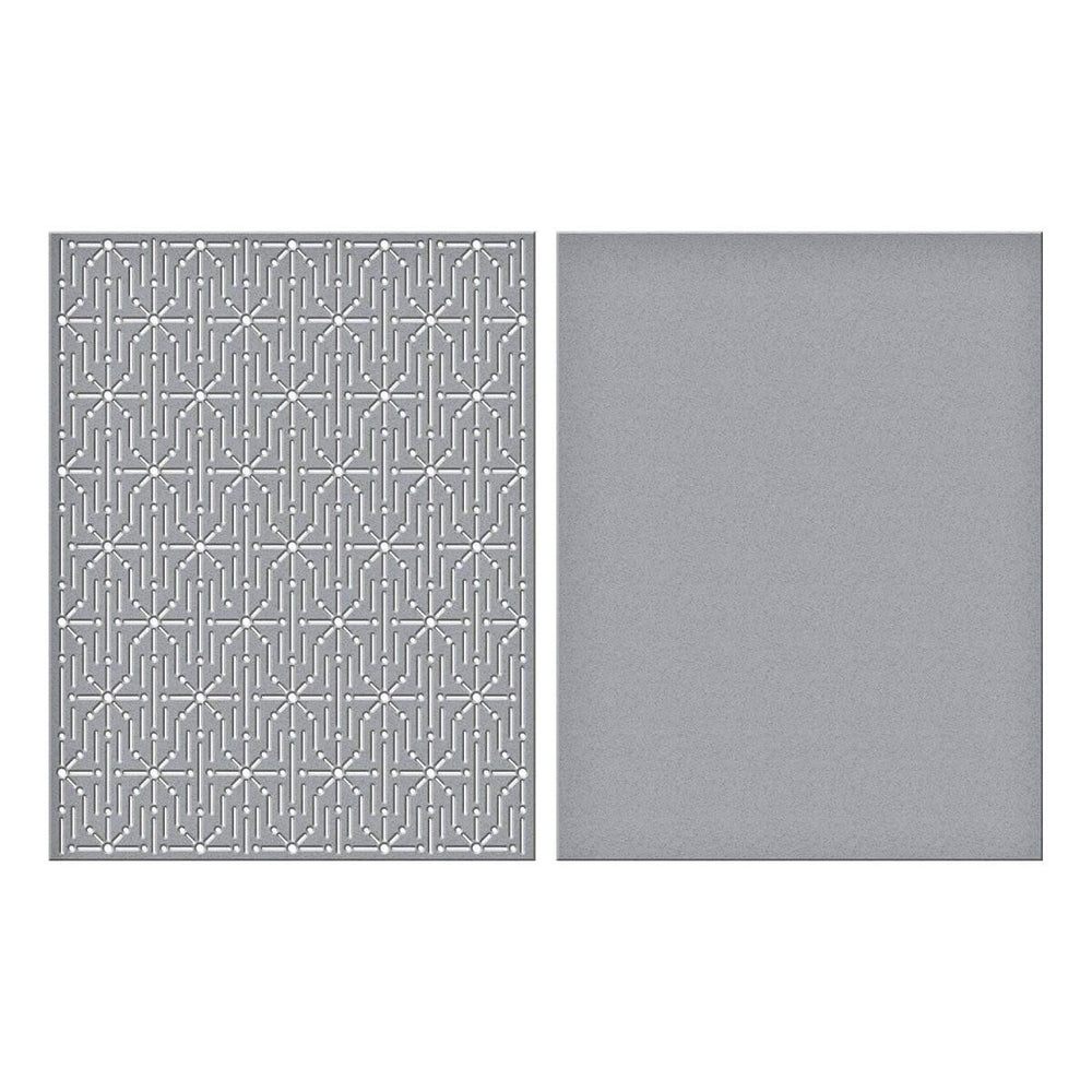 Stitched Starfilled Background Etched Dies from the Stitched Bright Collection