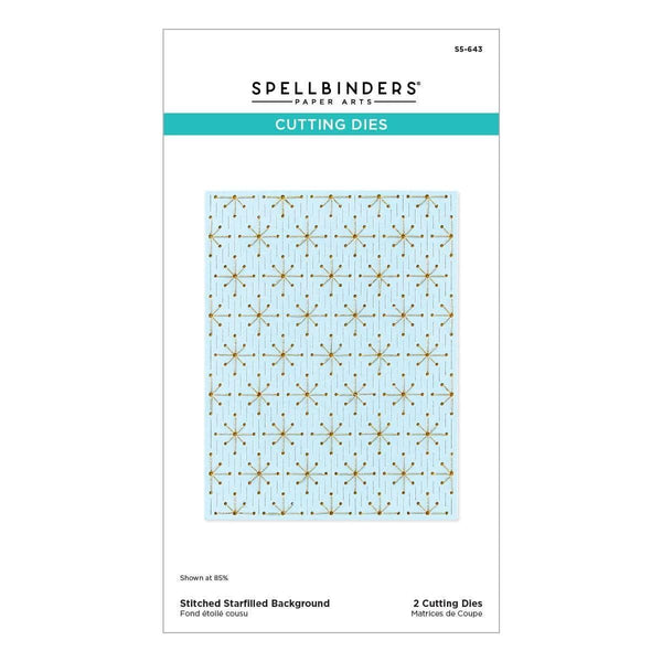 Stitched Starfilled Background Etched Dies from the Stitched Bright Collection