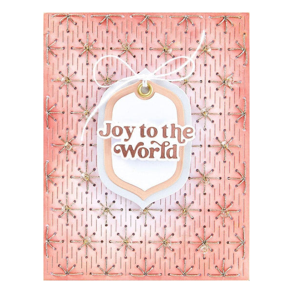 Stitched Starfilled Background Etched Dies from the Stitched Bright Collection