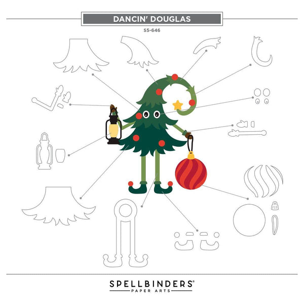 Dancin' Douglas Etched Dies