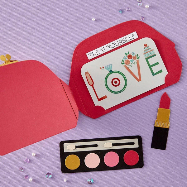 Gorgeous You Makeup Bag Etched Dies