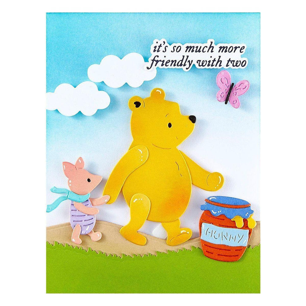 Pooh & Piglet Etched Dies in Collaboration with Simple Stories