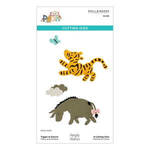 Tigger & Eeyore Etched Dies in Collaboration with Simple Stories