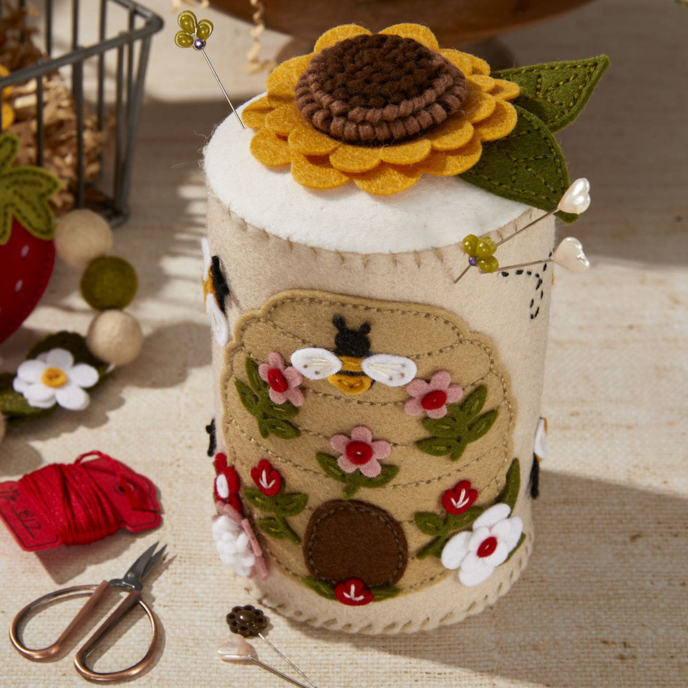 Felt Floral Beehive Etched Dies by Nichol Spohr