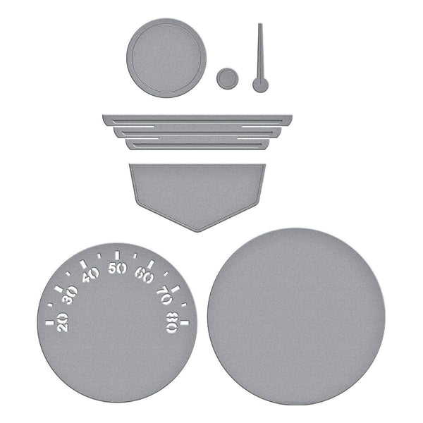 Speedometer Etched Dies by Mindy Eggen