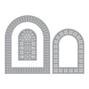 Arch Punch & Pierce Plate Etched Dies