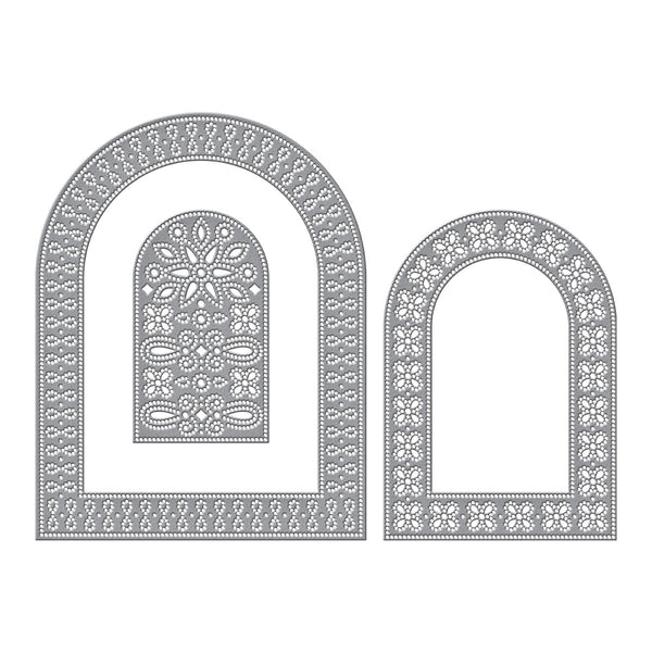 Arch Punch & Pierce Plate Etched Dies
