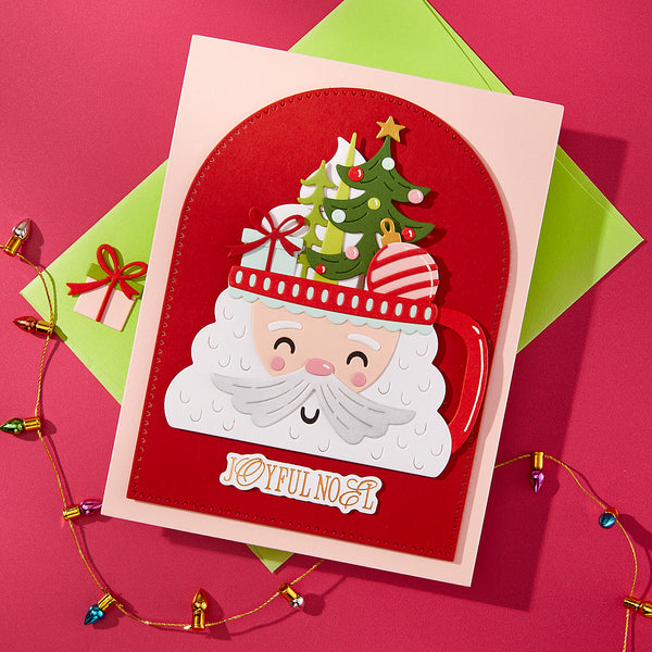 Merry Messages Press + Foil Plate & Die Set