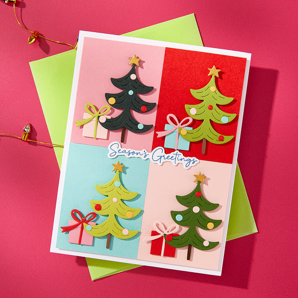 Merry Messages Press + Foil Plate & Die Set