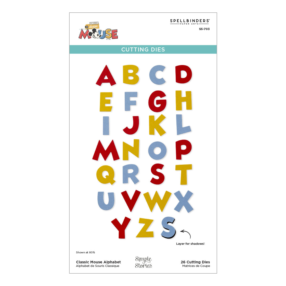 Say Cheese Classic Mouse Alphabet & Numbers Bundle