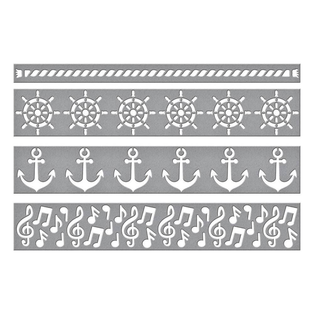 Classic Mouse Borders Etched Dies