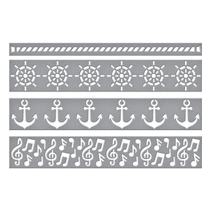 Classic Mouse Borders Etched Dies