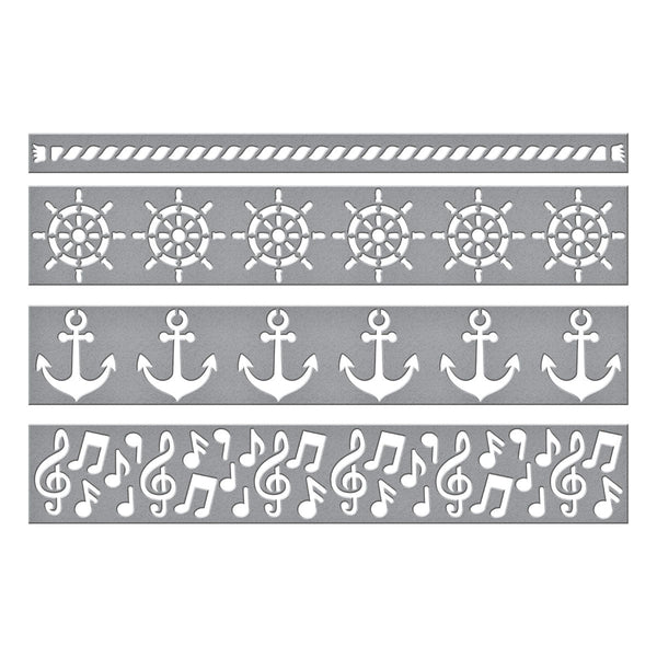Classic Mouse Borders Etched Dies