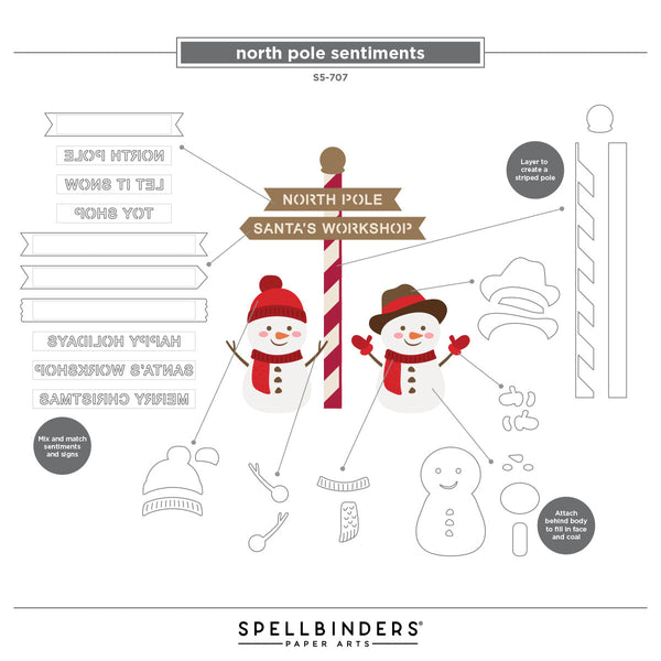 North Pole Friends Die Bundle  by Simon Hurley