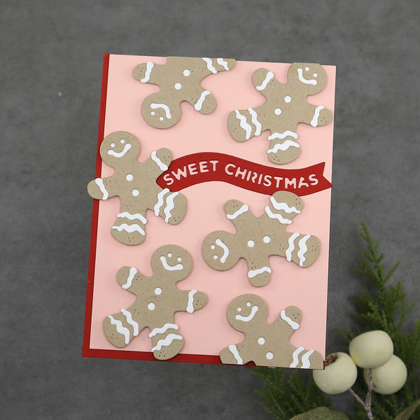 Gingerbread Delivery Etched Dies by Stamperia