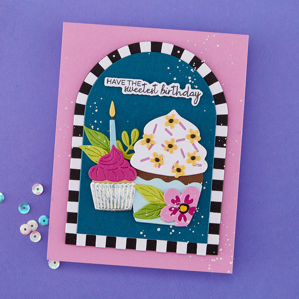 Color Block Accent Arches Etched Dies