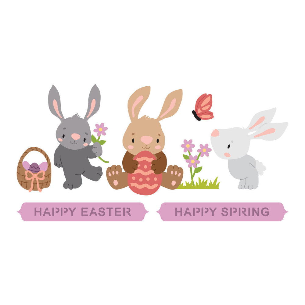 Bunny Buddies Etched Dies by Simon Hurley