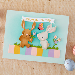 Bunny Buddies Etched Dies by Simon Hurley