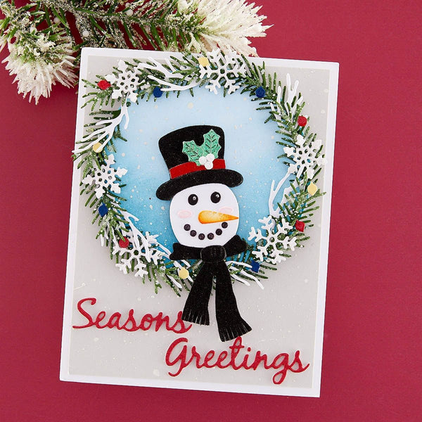 Christmas Wreath Add-Ons Etched Dies by Suzanne Hue