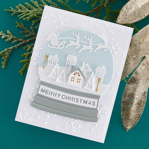 Simon's Snow Globe Etched Dies by Simon Hurley