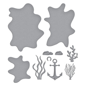 Underwater Tunnel Etched Dies by Vicky Papaioannou