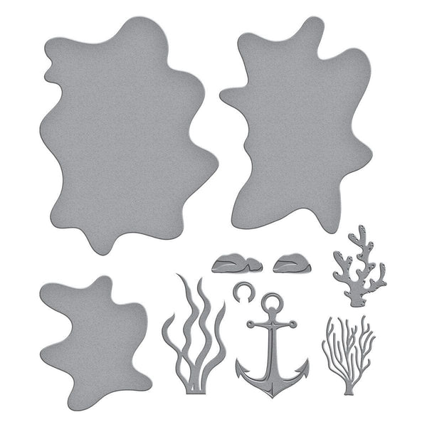 Underwater Tunnel Etched Dies by Vicky Papaioannou