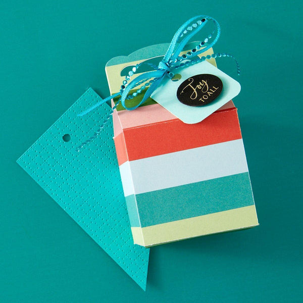 Ribbon Box Etched Dies